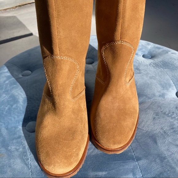 Ganni Suede Ankle Boots - Picture 11 of 16